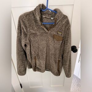 Large LL Bean Hi Pile Womens Fleece